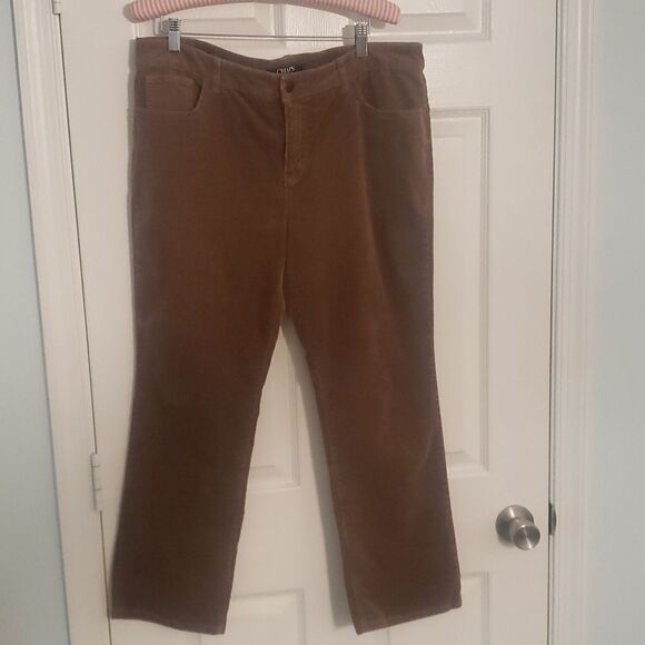 Womens corduroy pant chaps Ralph Lauren size 14 petite - Picture 1 of 4